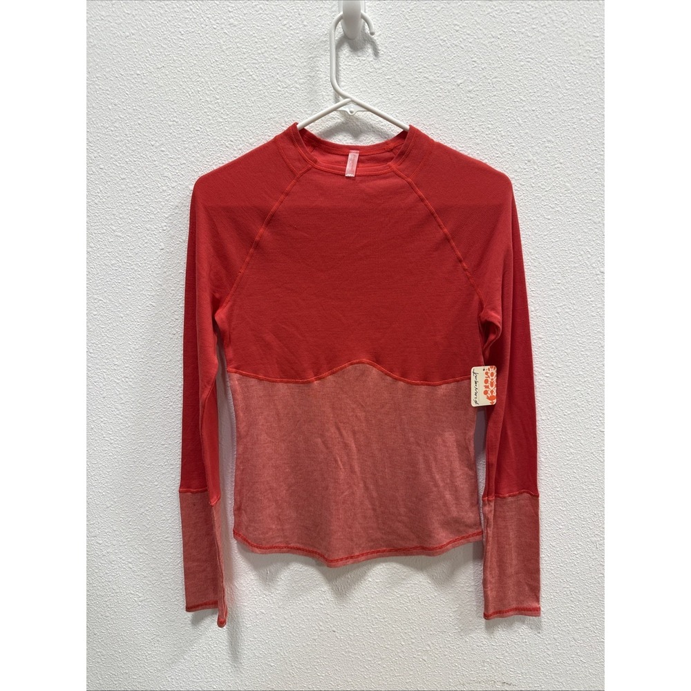 Free People Movement Moonlight Base Layer Winterberry Wool/Lyocell SIZE S - Picture 4 of 14